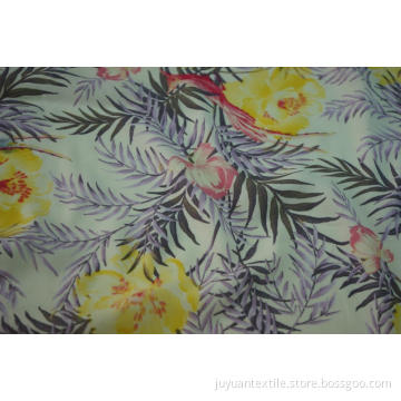 100% Viscose Moroccan Crepe Eco-vera Print Fabric